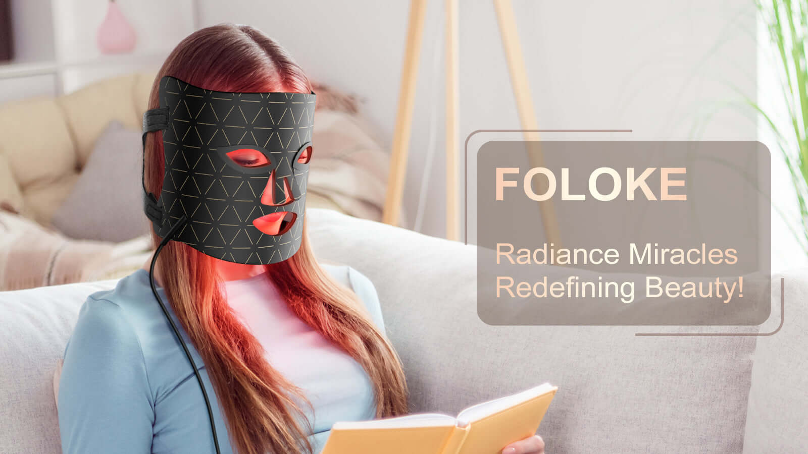 Summer Beauty: Foloke LED Therapy Face Mask Brings You Refreshing Radiance