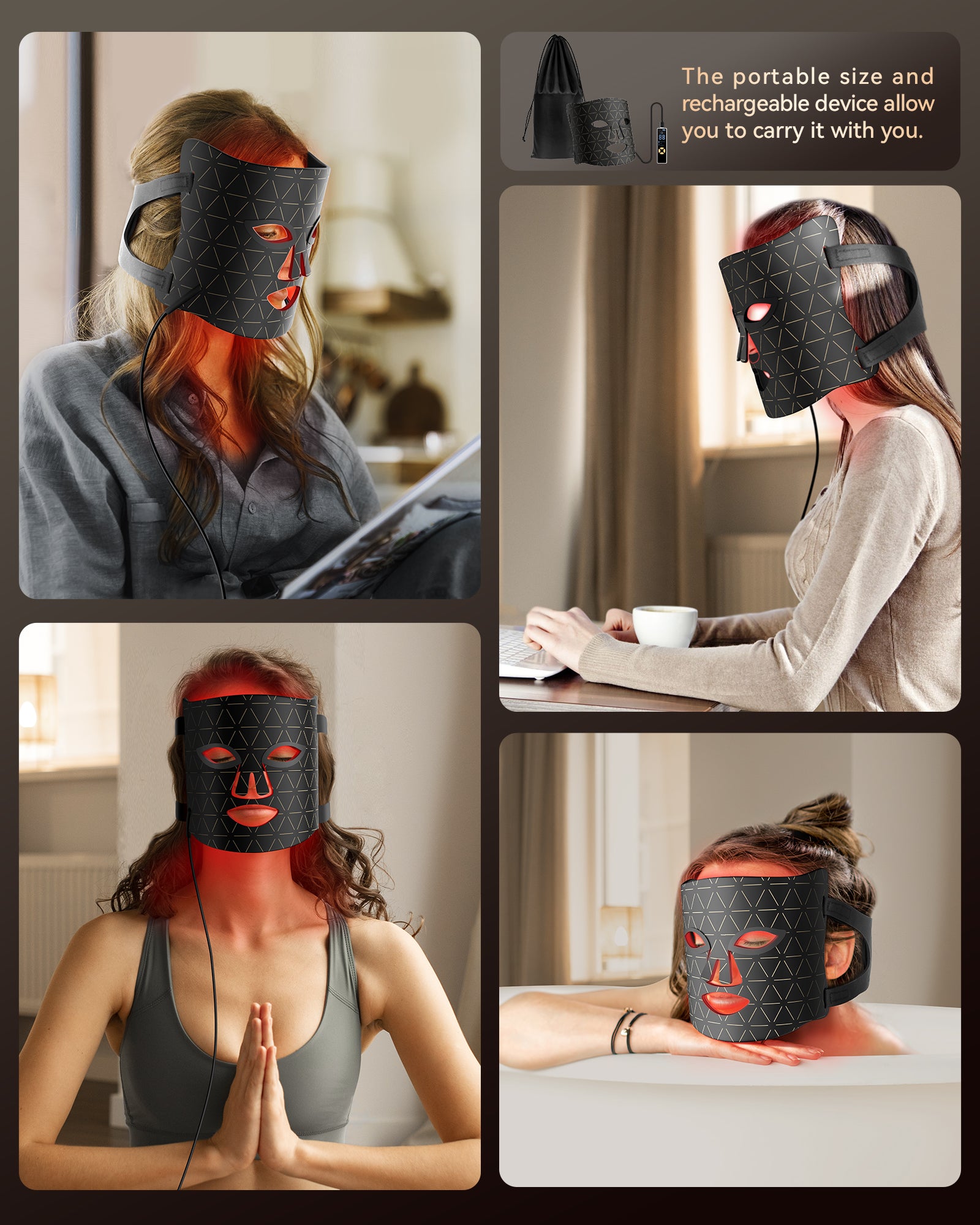 FOLOKE | Innovative Light Therapy Beauty Mask - Illuminate Your Skin