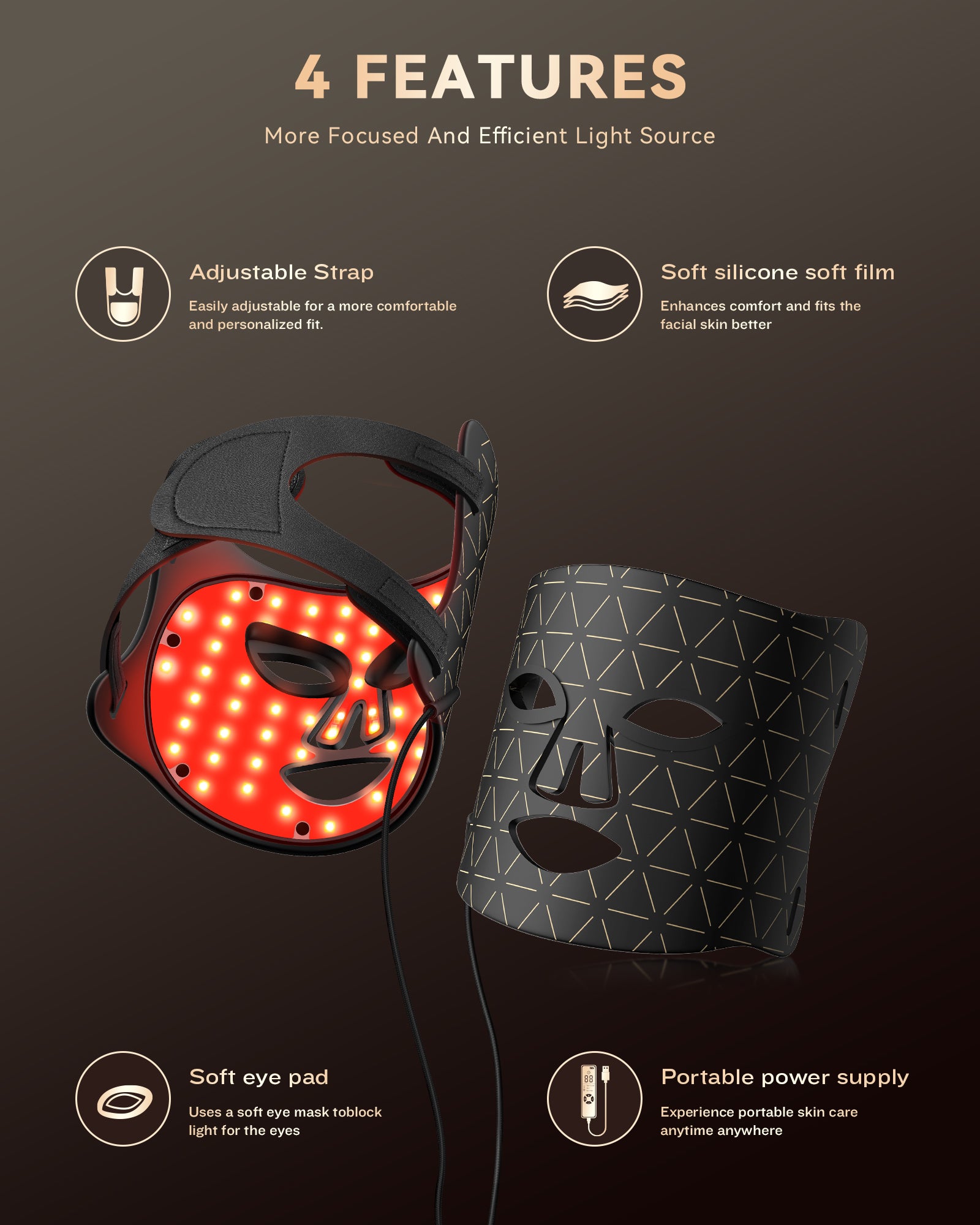 FOLOKE | Innovative Light Therapy Beauty Mask - Illuminate Your Skin